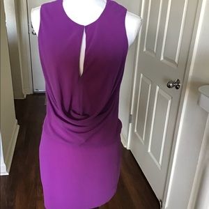 Purple summer dress